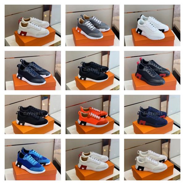 bouncing sneakers technical canvas suede goatskin sports light sole trainers italy brands men's casual walking with box, Black
bouncing sneakers technical canvas suede goatskin sports light sole trainers italy brands men's casual walking with box, Black