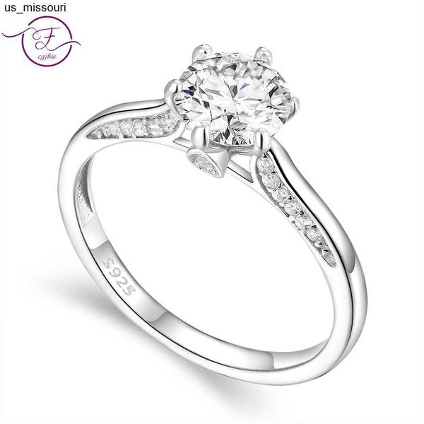 band rings 925 sterling silver round 1ct moissanite wedding diamond ring for women luxury white gold engagement ring jewelry j230522
band rings 925 sterling silver round 1ct moissanite wedding diamond ring for women luxury white gold engagement ring jewelry j230522