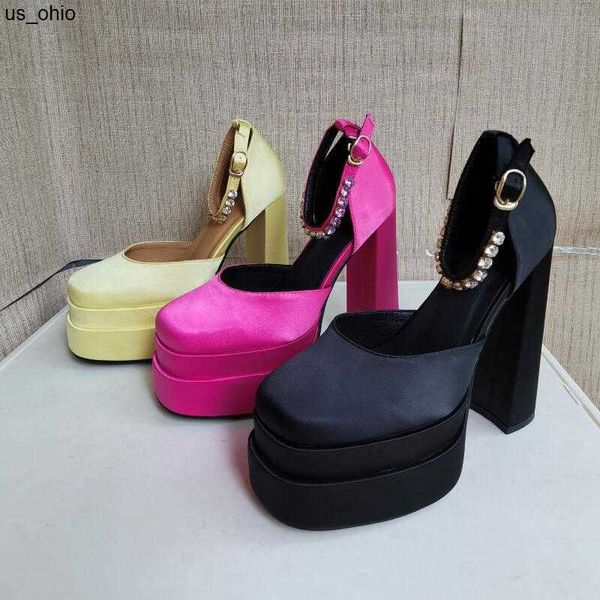 sandals women ladies leather super 15cm high heel shoes 45cm platform pumps silk satin diamond polyurethane bottom dance party wedding buckl, Black
sandals women ladies leather super 15cm high heel shoes 45cm platform pumps silk satin diamond polyurethane bottom dance party wedding buckl, Black