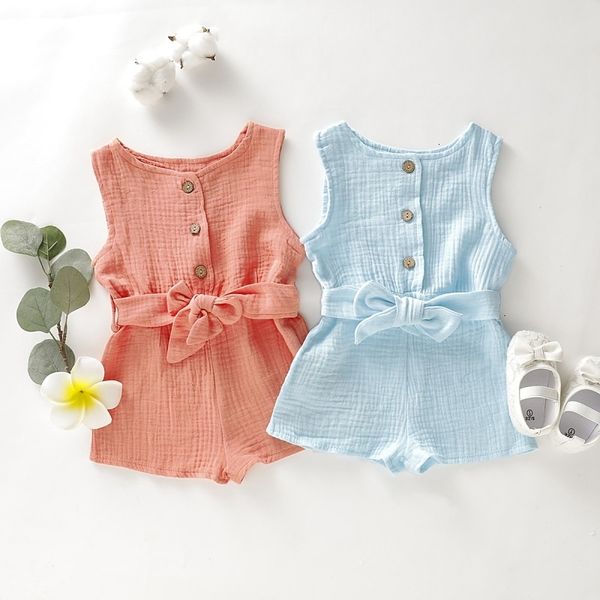 rompers born infant baby girl sleeveless jumpsuit solid print clothes rompers toddler girls overalls summer comfortable clothing 230522, Blue
rompers born infant baby girl sleeveless jumpsuit solid print clothes rompers toddler girls overalls summer comfortable clothing 230522, Blue