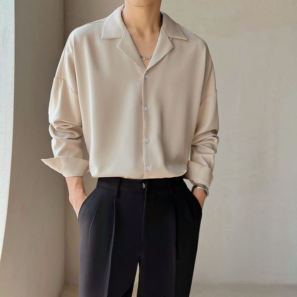 men s casual shirts mature men clothing senior spring cuban neck shirt for solid color fashion loose drop long sleeve dress 230522, White;black
men s casual shirts mature men clothing senior spring cuban neck shirt for solid color fashion loose drop long sleeve dress 230522, White;black