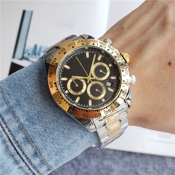 mens luxury watch 42mm gold quartz timer function designer watch montre de luxe watches for men caijiamin dhgate wristwatches, Slivery;brown
mens luxury watch 42mm gold quartz timer function designer watch montre de luxe watches for men caijiamin dhgate wristwatches, Slivery;brown