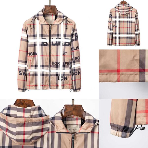 2023 designer men's jacket black white yellow brown striped plaid brand windproof waterproof hoodie zipper trench coat men women classi, Black;brown
2023 designer men's jacket black white yellow brown striped plaid brand windproof waterproof hoodie zipper trench coat men women classi, Black;brown