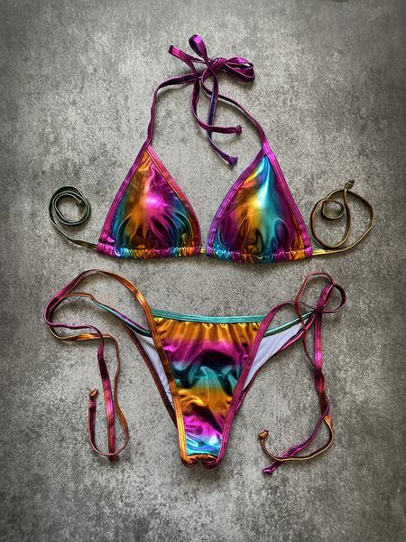 women's swimwear shiny women halter bathers bling sequin bikini set cut out push up padded bathing suit thong glitter biquini 230522, White;black
women's swimwear shiny women halter bathers bling sequin bikini set cut out push up padded bathing suit thong glitter biquini 230522, White;black