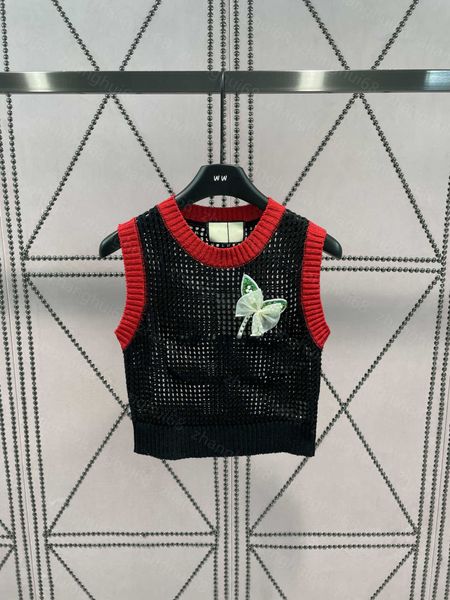 23ss womens designer clothing womens knits heavy industry custom embroidered bead stick drill color combination hollowed out jumper knitted, White
23ss womens designer clothing womens knits heavy industry custom embroidered bead stick drill color combination hollowed out jumper knitted, White