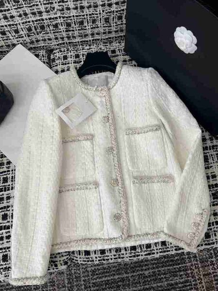women's jackets designer new 2023 spring brand jacket fashion high-end autumn winter chains tweed coat leisure spring coats cardigan bi, Black;brown
women's jackets designer new 2023 spring brand jacket fashion high-end autumn winter chains tweed coat leisure spring coats cardigan bi, Black;brown