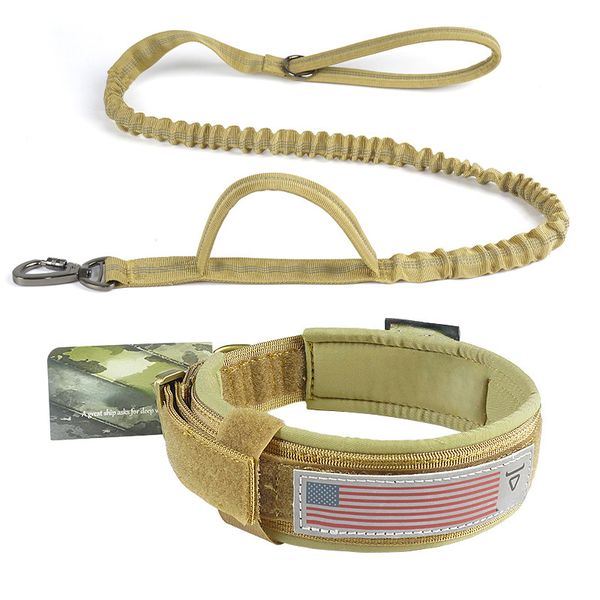 Tactical Dog Collar and Leash Set Dog Collar with Handle Bungee Leash Adjustable Military Training Nylon Collar with Control Handleand Metal Buckle
Tactical Dog Collar and Leash Set Dog Collar with Handle Bungee Leash Adjustable Military Training Nylon Collar with Control Handleand Metal Buckle