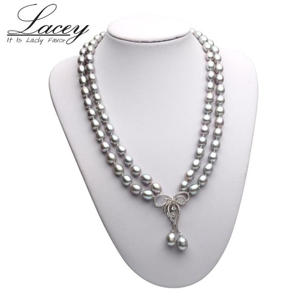 necklaces wedding natural freshwater pearl necklace for women two strands cultured pearl choker necklace jewelry, Silver
necklaces wedding natural freshwater pearl necklace for women two strands cultured pearl choker necklace jewelry, Silver