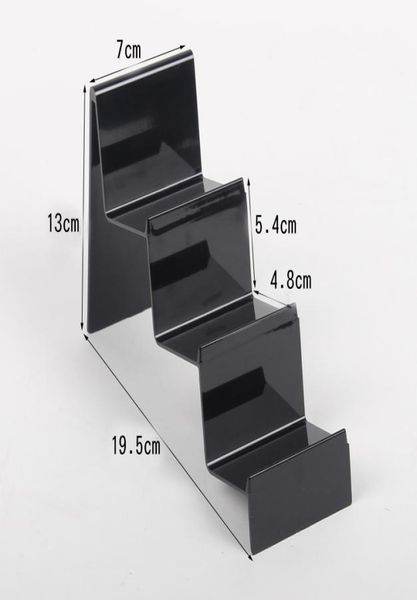 whole 4 blackclear plastic wallet display show stand card holder 3 tiers8336001, Black;white
whole 4 blackclear plastic wallet display show stand card holder 3 tiers8336001, Black;white