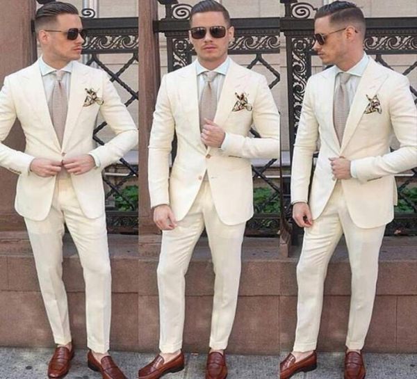 2019 ivory wedding tuxedos for groom wear peaked lapel blazer classic fit two piece custom made men suits jacket pants5868645, Black;gray
2019 ivory wedding tuxedos for groom wear peaked lapel blazer classic fit two piece custom made men suits jacket pants5868645, Black;gray