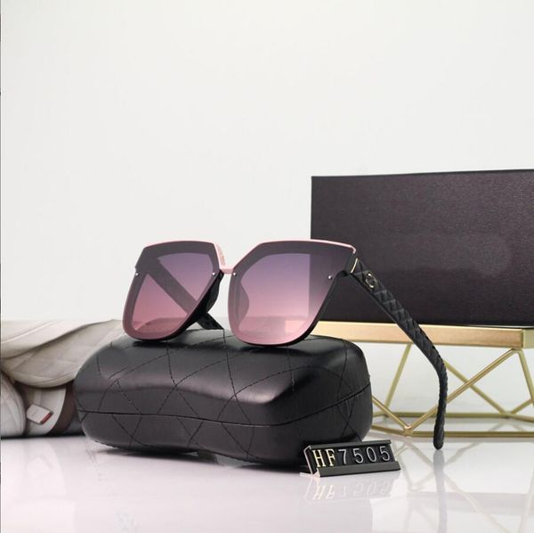 fashion mens sunglasses designer letter sunglasses for women optional polarized uv400 protection lenses with box sun glasses c7505, White;black
fashion mens sunglasses designer letter sunglasses for women optional polarized uv400 protection lenses with box sun glasses c7505, White;black