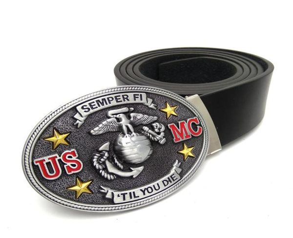 fashion belts for men with united states marine corps usmc quotsemper fiquotquot til you diequot big belt buckle cowboy cl9336002, Black;brown
fashion belts for men with united states marine corps usmc quotsemper fiquotquot til you diequot big belt buckle cowboy cl9336002, Black;brown