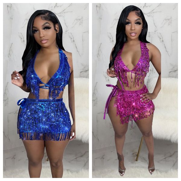 women's swimwear 2023 summer tassel sequin 3 piece bikini set swimsuit woman bra thong wrap skirts beach outfits 230522, White;black
women's swimwear 2023 summer tassel sequin 3 piece bikini set swimsuit woman bra thong wrap skirts beach outfits 230522, White;black
