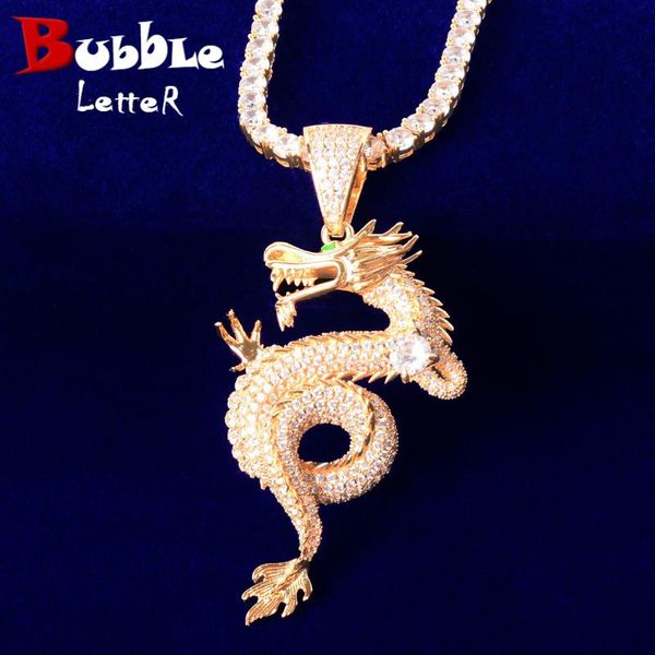 necklaces bubble letter anime dragon pendant bling aaa cubic zircon men necklace iced out hip hop rock jewelry items gift, Silver
necklaces bubble letter anime dragon pendant bling aaa cubic zircon men necklace iced out hip hop rock jewelry items gift, Silver