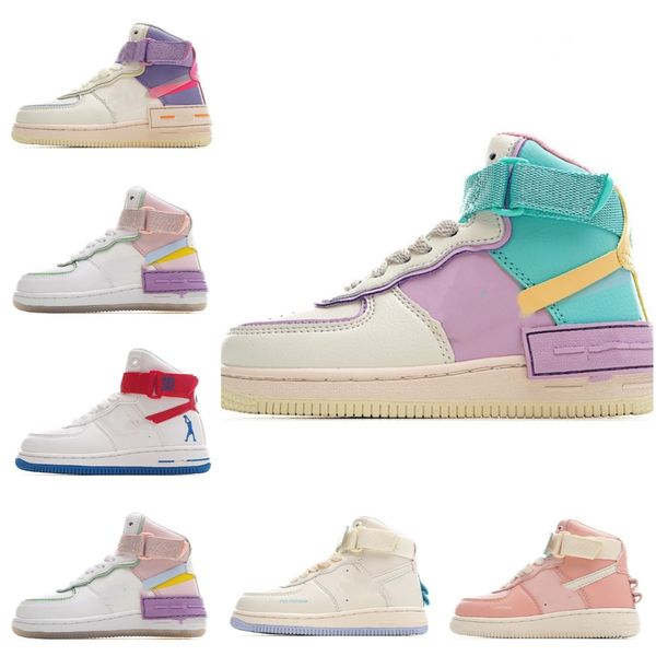 kid force 1 air macaroon running shoes boys girls color block af1 shadow "pastel" sneakers high trainers mid sneakers sports outdo, Black
kid force 1 air macaroon running shoes boys girls color block af1 shadow "pastel" sneakers high trainers mid sneakers sports outdo, Black