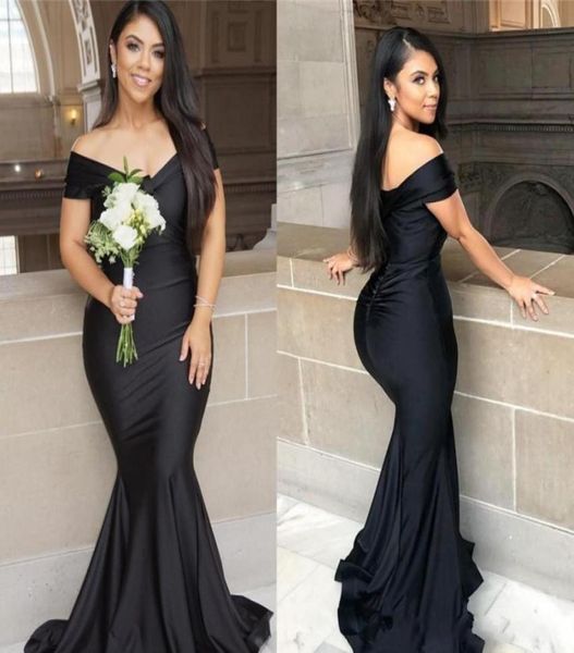 black mermaid long prom bridesmaid dresses plus size off shoulder floor length garden maid of honor party guest evening gowns1398817
black mermaid long prom bridesmaid dresses plus size off shoulder floor length garden maid of honor party guest evening gowns1398817