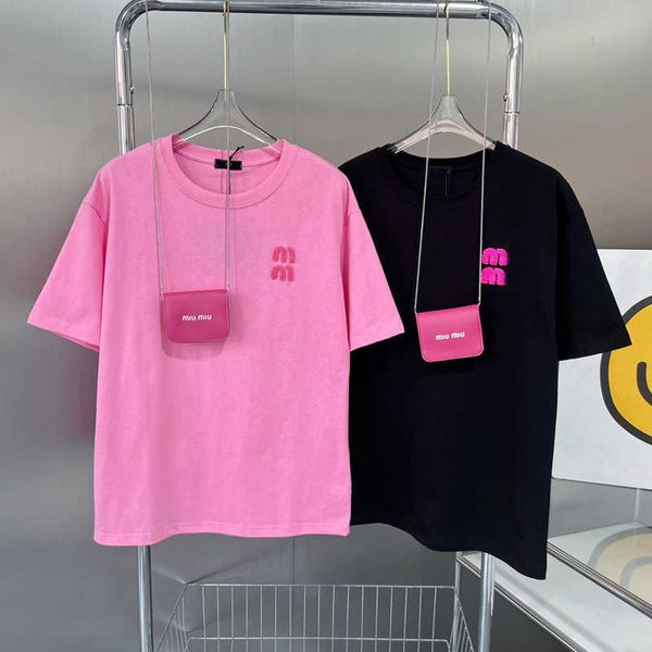 miu designer t shirt women towel embroidered letters tshirts cotton round neck short sleeves loose fashion summer ladies clothes, White
miu designer t shirt women towel embroidered letters tshirts cotton round neck short sleeves loose fashion summer ladies clothes, White