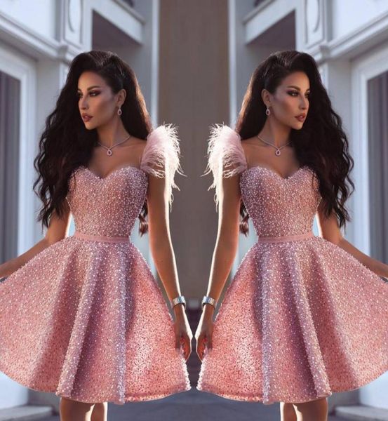 2019 major beaded pink short cocktail dresses pearls mini skirts sweetheart neck homecoming party dresses7919942, Black
2019 major beaded pink short cocktail dresses pearls mini skirts sweetheart neck homecoming party dresses7919942, Black