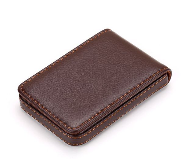 card holder wallet case pu leather minimalist men's business with magnetic closure support customized logo, Brown;gray
card holder wallet case pu leather minimalist men's business with magnetic closure support customized logo, Brown;gray