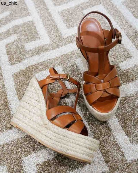 sandals brand name lady wedges tribute leather wedge espadrille sandals women wedge sandal high heels shoes luxury design j0523, Black
sandals brand name lady wedges tribute leather wedge espadrille sandals women wedge sandal high heels shoes luxury design j0523, Black