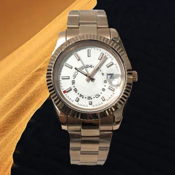 male youth watch master deep ceramic bezel 40mm 904 cystal stainless steel with glide lock clasp automatic mechanical watches outdoor sports, Slivery;brown
male youth watch master deep ceramic bezel 40mm 904 cystal stainless steel with glide lock clasp automatic mechanical watches outdoor sports, Slivery;brown