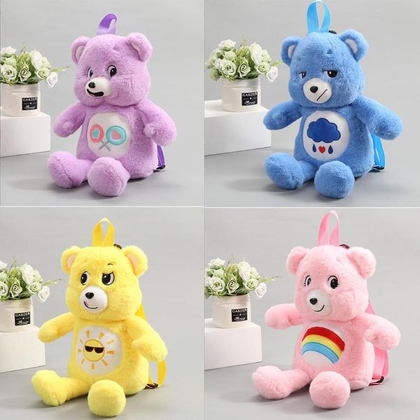 46cm kids kawaii purple yellow blue bear plush backpack girl cute soft accessories bag girls birthday gift
46cm kids kawaii purple yellow blue bear plush backpack girl cute soft accessories bag girls birthday gift