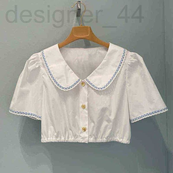 women's blouses & shirts luxuriouswhite short doll collar emroidery stiting waist shirt swt exquisite small suer new vsqo, White
women's blouses & shirts luxuriouswhite short doll collar emroidery stiting waist shirt swt exquisite small suer new vsqo, White