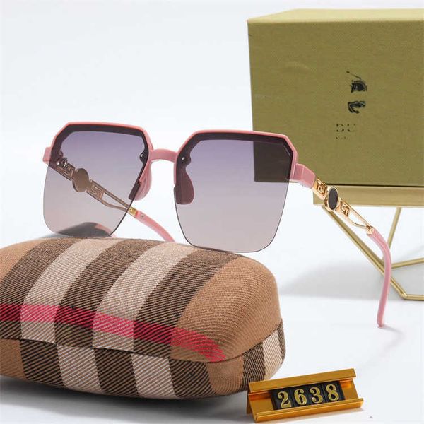 brand luxury burbrery half frame sunglasses trendy womens mens sunglass sunscreen temperament sport uv proof strong light glasses, White;black
brand luxury burbrery half frame sunglasses trendy womens mens sunglass sunscreen temperament sport uv proof strong light glasses, White;black