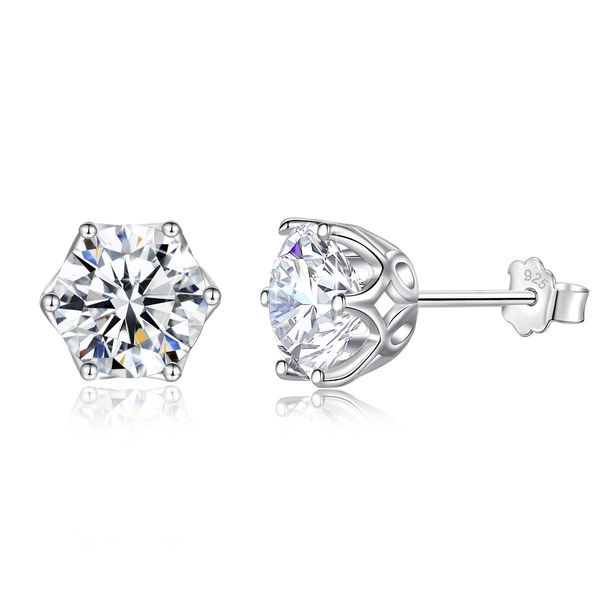 stud luxury 2 carats moissanite earrings studs for women solid silver 925 classic 6 classic engagement jewelry with certificate trend, Golden;silver
stud luxury 2 carats moissanite earrings studs for women solid silver 925 classic 6 classic engagement jewelry with certificate trend, Golden;silver