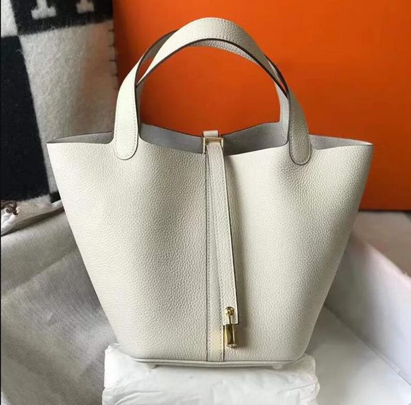 7a+ picotin lock bag women purse tote bucket bags handmade luxury designer handbags classic fashion togo leather canvas shopping retro h
7a+ picotin lock bag women purse tote bucket bags handmade luxury designer handbags classic fashion togo leather canvas shopping retro h