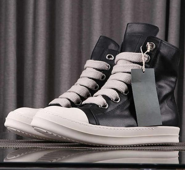 rick shoes leather sneakers men 039s casual shoes women 039s boots high street minimalist style jumbo shoeslace owens design2337588, Black
rick shoes leather sneakers men 039s casual shoes women 039s boots high street minimalist style jumbo shoeslace owens design2337588, Black
