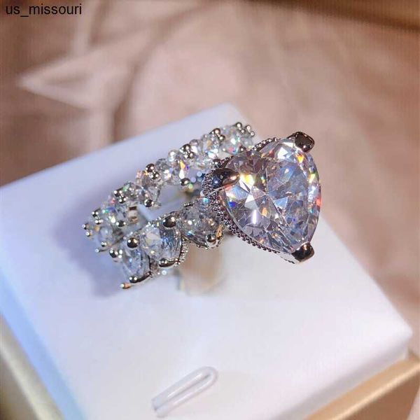 band rings premium floral heartshaped twopiece couple ring for women man full of diamonds lover engagement wedding bridal gift jewelry j2305, Silver
band rings premium floral heartshaped twopiece couple ring for women man full of diamonds lover engagement wedding bridal gift jewelry j2305, Silver