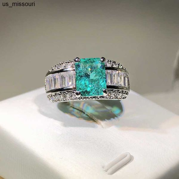 band rings 925 silver high carbon seiko quality princess square paraiba ring ladies wedding party birthday jewelry gift j230522
band rings 925 silver high carbon seiko quality princess square paraiba ring ladies wedding party birthday jewelry gift j230522