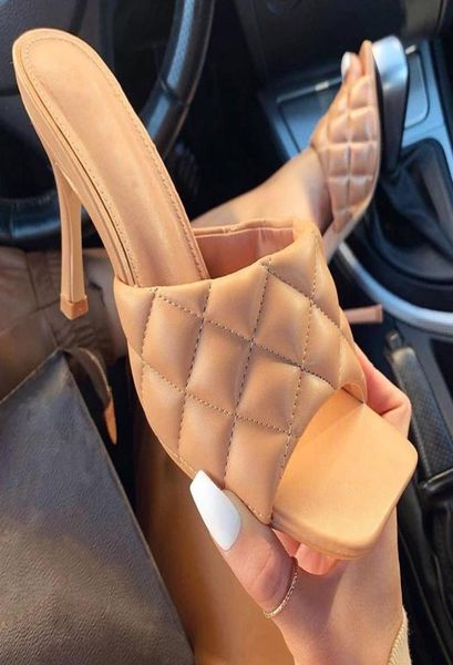 women summer sandals outside high heels slippers ladies pu leather square toe plaid fashion slides female woman shoes plus size y23727214, Black
women summer sandals outside high heels slippers ladies pu leather square toe plaid fashion slides female woman shoes plus size y23727214, Black