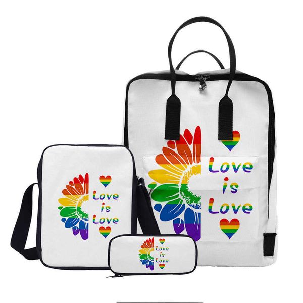 3d portable backpack three piece set lgbt trend and fashion bag for men women bookbag pride 230522
3d portable backpack three piece set lgbt trend and fashion bag for men women bookbag pride 230522