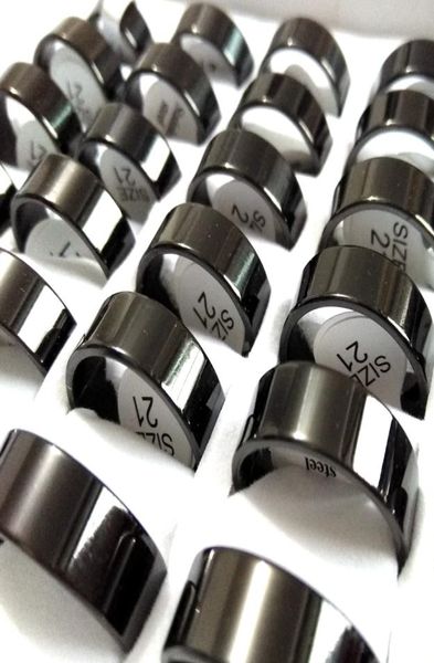 50pcs black stainless steel ring width 8mm mens jewelry classic band finger ring gift favor whole fashion jewelry8744280, Silver
50pcs black stainless steel ring width 8mm mens jewelry classic band finger ring gift favor whole fashion jewelry8744280, Silver