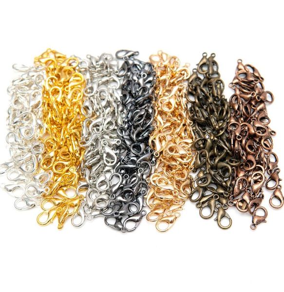 100pcslot 3 color zinc alloy lobster claw clasps for jewelry necklaces bracelet making nickel 12x7mm5709788
100pcslot 3 color zinc alloy lobster claw clasps for jewelry necklaces bracelet making nickel 12x7mm5709788