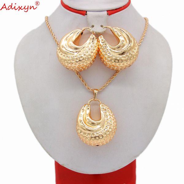 necklace adixyn jewelry sets hollow pendant necklace earrings african nigerian female casual jewelry accessories n051417, Silver
necklace adixyn jewelry sets hollow pendant necklace earrings african nigerian female casual jewelry accessories n051417, Silver