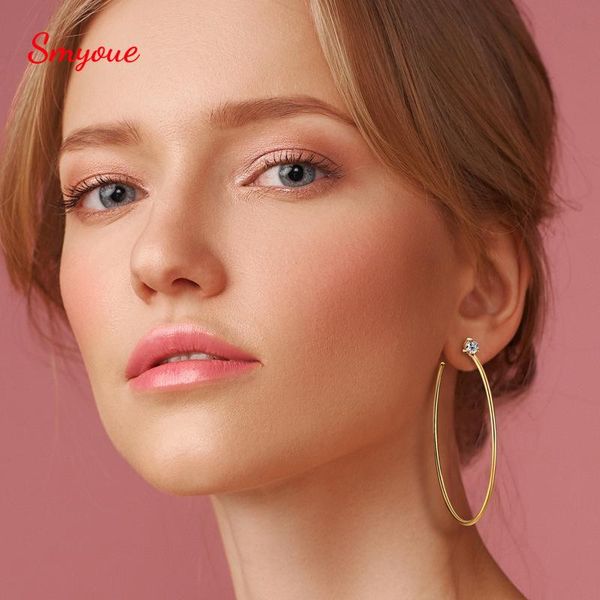 huggie smyoue fashion 0.3ct moissanite hoop earrings for women big size s925 silver plated 18k white gold diamond earring fine jewelry, Golden;silver
huggie smyoue fashion 0.3ct moissanite hoop earrings for women big size s925 silver plated 18k white gold diamond earring fine jewelry, Golden;silver