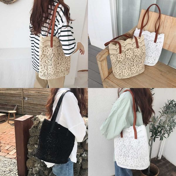 nxy spring and summer new korean mori lace beautiful one shoulder handbag ladies large capacity bucket shopping bag 230424
nxy spring and summer new korean mori lace beautiful one shoulder handbag ladies large capacity bucket shopping bag 230424