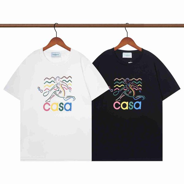 casablanca t shirt men designer shirts casablanc wear summer round neck sweat absorbing short sleeves outdoor breathable cotton tees us size, White;black
casablanca t shirt men designer shirts casablanc wear summer round neck sweat absorbing short sleeves outdoor breathable cotton tees us size, White;black