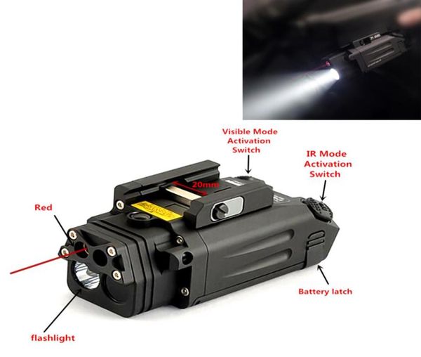 tactical dbalpl type light white led 400 lumens flashlight with red laser and ir led illuminator visible laser pointer7372564
tactical dbalpl type light white led 400 lumens flashlight with red laser and ir led illuminator visible laser pointer7372564