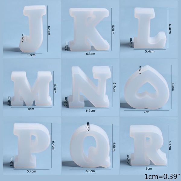 other 26 pcs/set letter decorations silicone mould diy crafts jewelry making tool english alphabet crystal epoxy resin mold
other 26 pcs/set letter decorations silicone mould diy crafts jewelry making tool english alphabet crystal epoxy resin mold