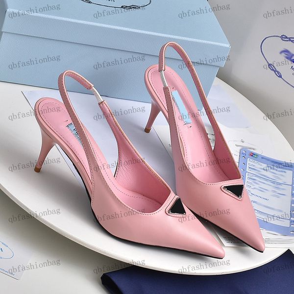 designer womens sandals mid-heel pointed leather dress shoes hardware enamel triangle logo office fashion shoes dinner party casual shoes he, Black
designer womens sandals mid-heel pointed leather dress shoes hardware enamel triangle logo office fashion shoes dinner party casual shoes he, Black