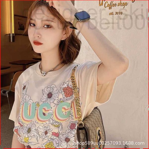 women's t-shirt designer designer spring new t-shirt flower embroidery round neck short sleeve slim design couple 59d4 cjzf, White
women's t-shirt designer designer spring new t-shirt flower embroidery round neck short sleeve slim design couple 59d4 cjzf, White