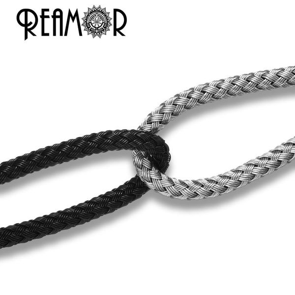 polish reamor diy stainless steel black silver color steel wire rope jewelry findings 4mm/5mm braided leather cords for bracelet making, Blue
polish reamor diy stainless steel black silver color steel wire rope jewelry findings 4mm/5mm braided leather cords for bracelet making, Blue