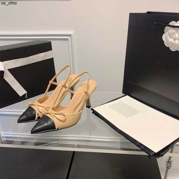 sandals 7cm designer women party wedding dress shoes channel kitten heels bowknot slingback sandals summer womens designer shoes pointed toe, Black
sandals 7cm designer women party wedding dress shoes channel kitten heels bowknot slingback sandals summer womens designer shoes pointed toe, Black