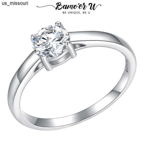 band rings bamoer u d color vvs1 ex 06ct moissanite ring round cut fourclawset ring lab diamond for women engagement 925 sterling silver j23
band rings bamoer u d color vvs1 ex 06ct moissanite ring round cut fourclawset ring lab diamond for women engagement 925 sterling silver j23