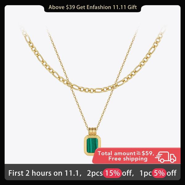 necklaces enfashion square pendant necklace for women gold color necklaces stainless steel wedding fashion jewelry bijoux femme p213279, Silver
necklaces enfashion square pendant necklace for women gold color necklaces stainless steel wedding fashion jewelry bijoux femme p213279, Silver