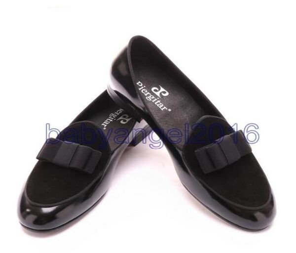 three color genuine leather and nubuck leather stitching with bowtie men handmade luxurious flats men039s banquet classic loafe2488324, Black
three color genuine leather and nubuck leather stitching with bowtie men handmade luxurious flats men039s banquet classic loafe2488324, Black